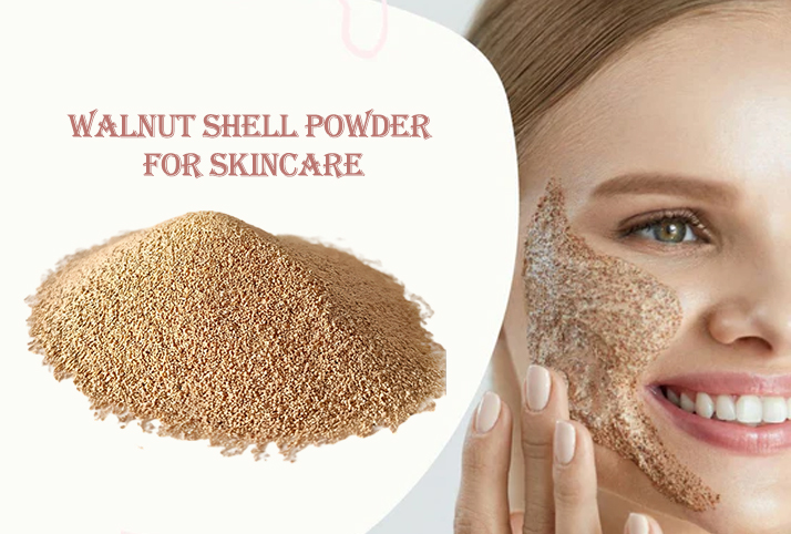 Walnut Shell Powder for Skincare